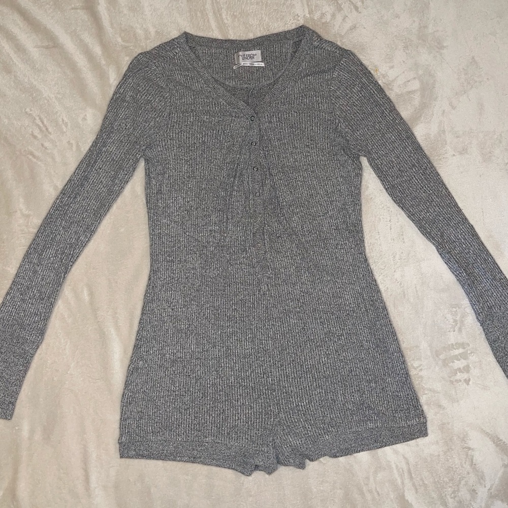 Urban Outfitters Ribbed Sleep Romper